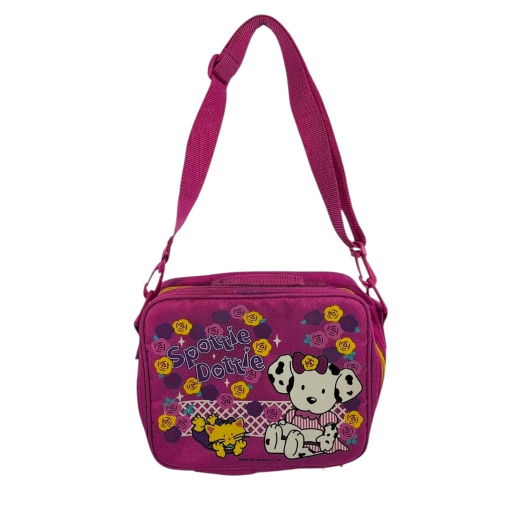 Vintage 1999 Sanrio Spottie Dottie Sassy‎ Cat Insulated Lunch Bag